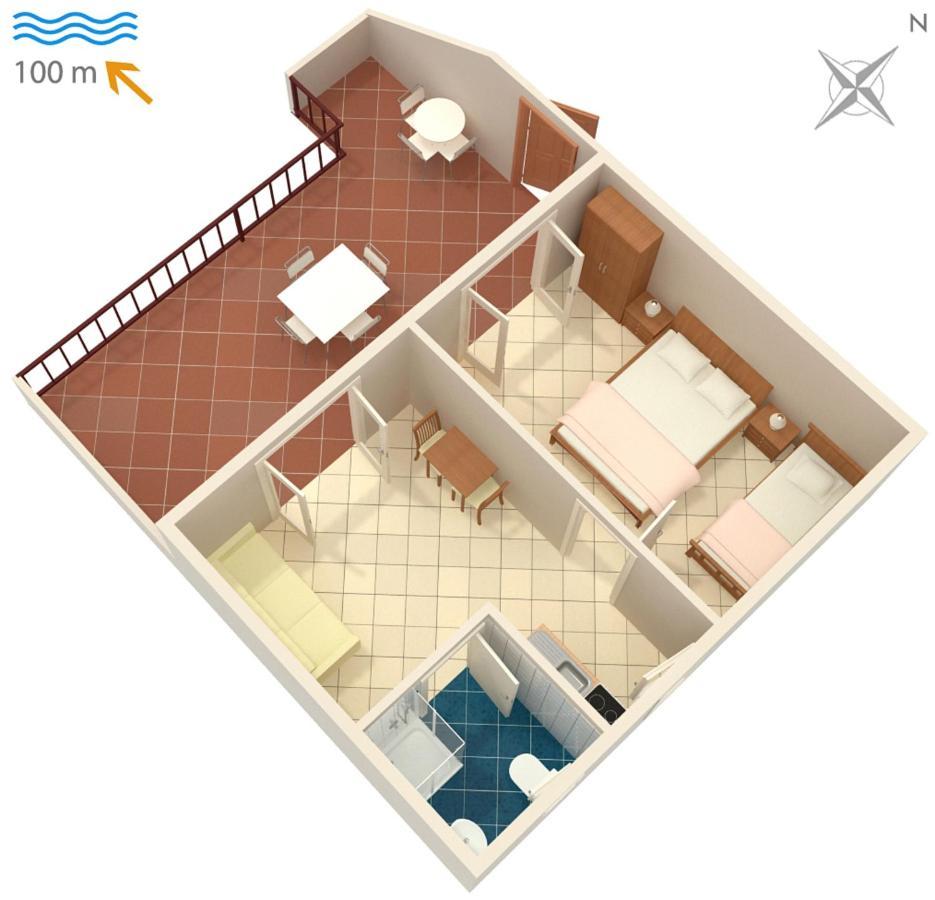 Apartments By The Sea Podaca, Makarska - 2612 외부 사진